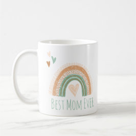 Beste Mama je Boho Rainbow Kaffeemaschine Tasse