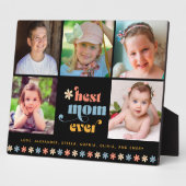 Beste Mama je Boho Retro 5 Fotos Fotoplatte (Seite)