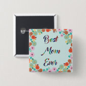 BESTE MAMA JE BUTTON (Vorne & Hinten)
