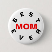 Beste Mama je Button (Vorderseite)