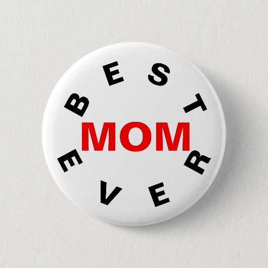 Beste Mama je Button (Vorderseite)