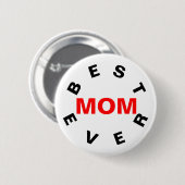 Beste Mama je Button (Vorne & Hinten)