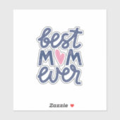 Beste Mama je Celebration Sticker (Blatt)