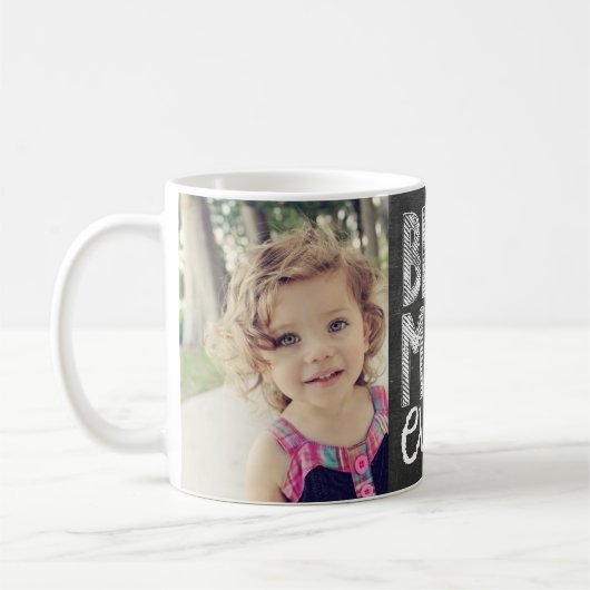 Beste Mama je Chalk Tasse (Links)