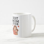 Beste Mama je Coffee Tasse Geschenk (VorderseiteRechts)