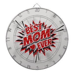 Beste Mama je Dartscheibe