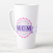 Beste MAMA je Der Bestste Muttertag Milchtasse (Linke Ecke)