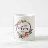 Beste Mama je| Design 2 Foto Tasse (Mittel)
