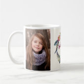 Beste Mama je| Design 2 Foto Tasse (Links)