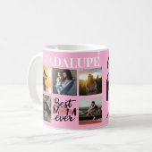 Beste Mama je Design FotoCollage Kaffeetasse (Vorderseite Links)