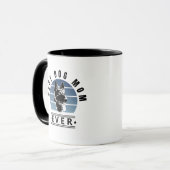 Beste Mama je Deutscher Schäferhund Vintager Sonne Tasse (Vorderseite Links)