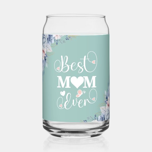 "Beste Mama je" Dosenglas (Vorderseite)