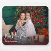 Beste Mama je einfaches benutzerdefiniertes Foto Mousepad (Vorne)