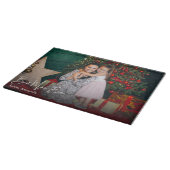 Beste Mama je einfaches benutzerdefiniertes Foto Schneidebrett (Ecke)