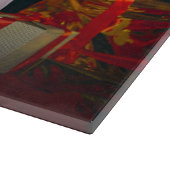 Beste Mama je einfaches benutzerdefiniertes Foto Schneidebrett (Ecke)