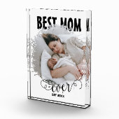 Beste Mama je einfaches Foto (Rechts)