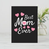 Beste Mama je Einladung (Stehend Vorderseite)