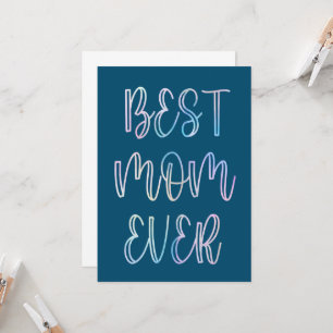 Beste Mama je Einladung