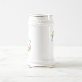Beste Mama je farbenfroh Bierglas (Mittel)