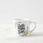 Beste Mama je farbenfroh Espressotasse (Rechts)