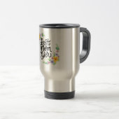 Beste Mama je farbenfroh Reisebecher (VorderseiteRechts)
