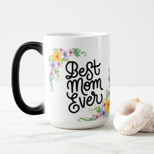 Beste Mama je farbenfroh Verwandlungstasse