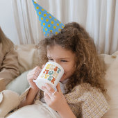 Beste Mama je farbenfrohe Retro Typografie 2 Kaffeetasse