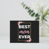 Beste Mama je Feiertagspostkarte (Stehend Vorderseite)