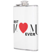 Beste MAMA je Flasche - Geschenk für Coole Mamas Flachmann (Links)
