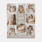Beste MAMA je Fleece Blanket (Vorderseite)