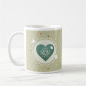 Beste Mama je florale Tasse (Links)