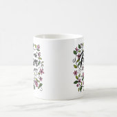 Beste Mama je florale Tasse (Mittel)