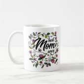 Beste Mama je florale Tasse (Links)