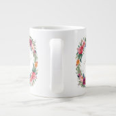 Beste Mama je florale Tasse (Rückseite)