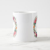 Beste Mama je florale Tasse (Vorderseite)