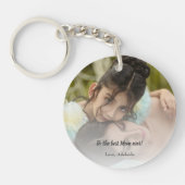 Beste Mama je Foto Akryllischer Schlüsselanhänger (Vorderseite)