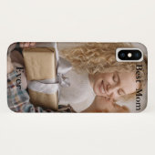 Beste Mama je Foto Case-Mate iPhone Hülle (Rückseite (Horizontal))