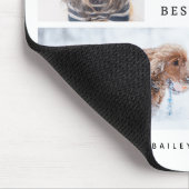 Beste Mama je Foto Collage Geschenk für Haustiere Mousepad (Ecke)