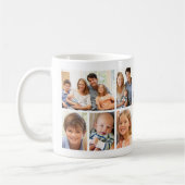 Beste Mama je Foto Collage Mütter Tag Kaffeetasse (Links)