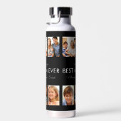 Beste Mama je Foto Collage Mütter Tag Trinkflasche (Rechts)