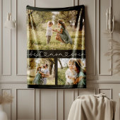 Beste Mama je Foto Fleecedecke