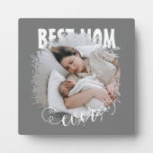 Beste Mama je Foto Fotoplatte (Vorderseite)