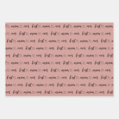 Beste Mama je Foto Geschenkpapier Set (Vorderseite 2)