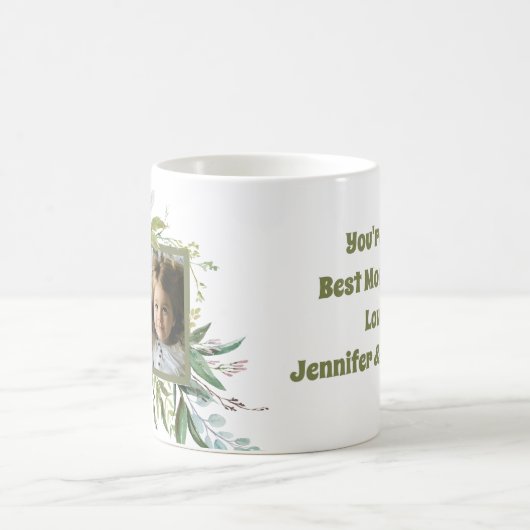 Beste Mama je Foto Kaffeetasse (Mittel)