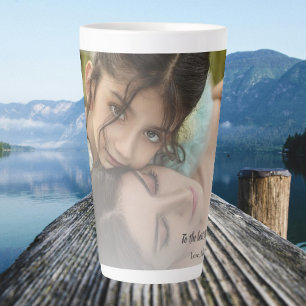 Beste Mama je Foto Latte Tasse