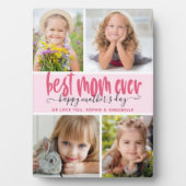 Beste Mama je Foto Muttertag Fotoplatte (Vorderseite)