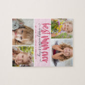 Beste Mama je Foto Muttertag Puzzle (Horizontal)