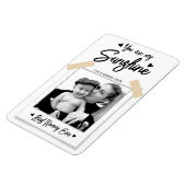 Beste Mama je Foto Muttertagsgeschenk Magnet (Linke Seite)