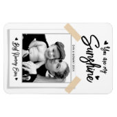 Beste Mama je Foto Muttertagsgeschenk Magnet (Horizontal)