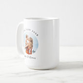 Beste Mama je Foto Personalisiert Kaffeetasse (Vorderseite Links)